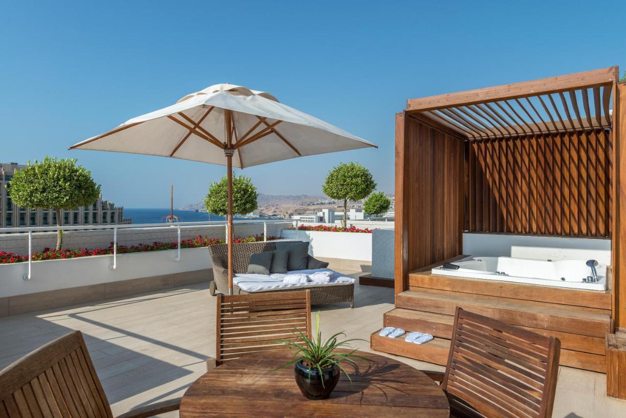 King Solomon By Isrotel Collection Ejlat Zewnętrze zdjęcie Rooftop pool at the West End